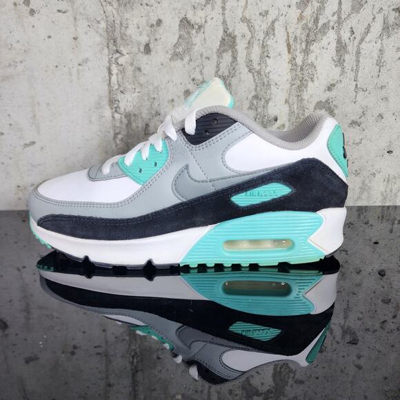 Nike Shoes - Nike Air Max 90 Hyper Turquoise Youth 6.5Y Fits Women’s 8 Sneakers